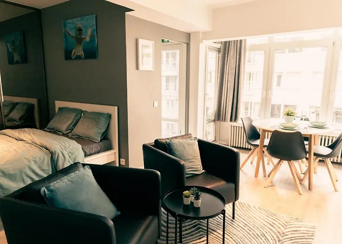 Ruime 2 Pers Bij Casino Oostende: Geniet Zee, Kunst, En Relax * Oostende